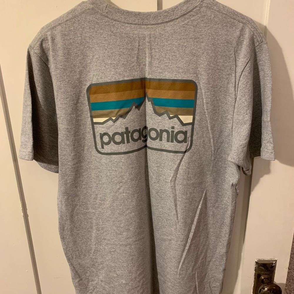 Grey Patagonia tee